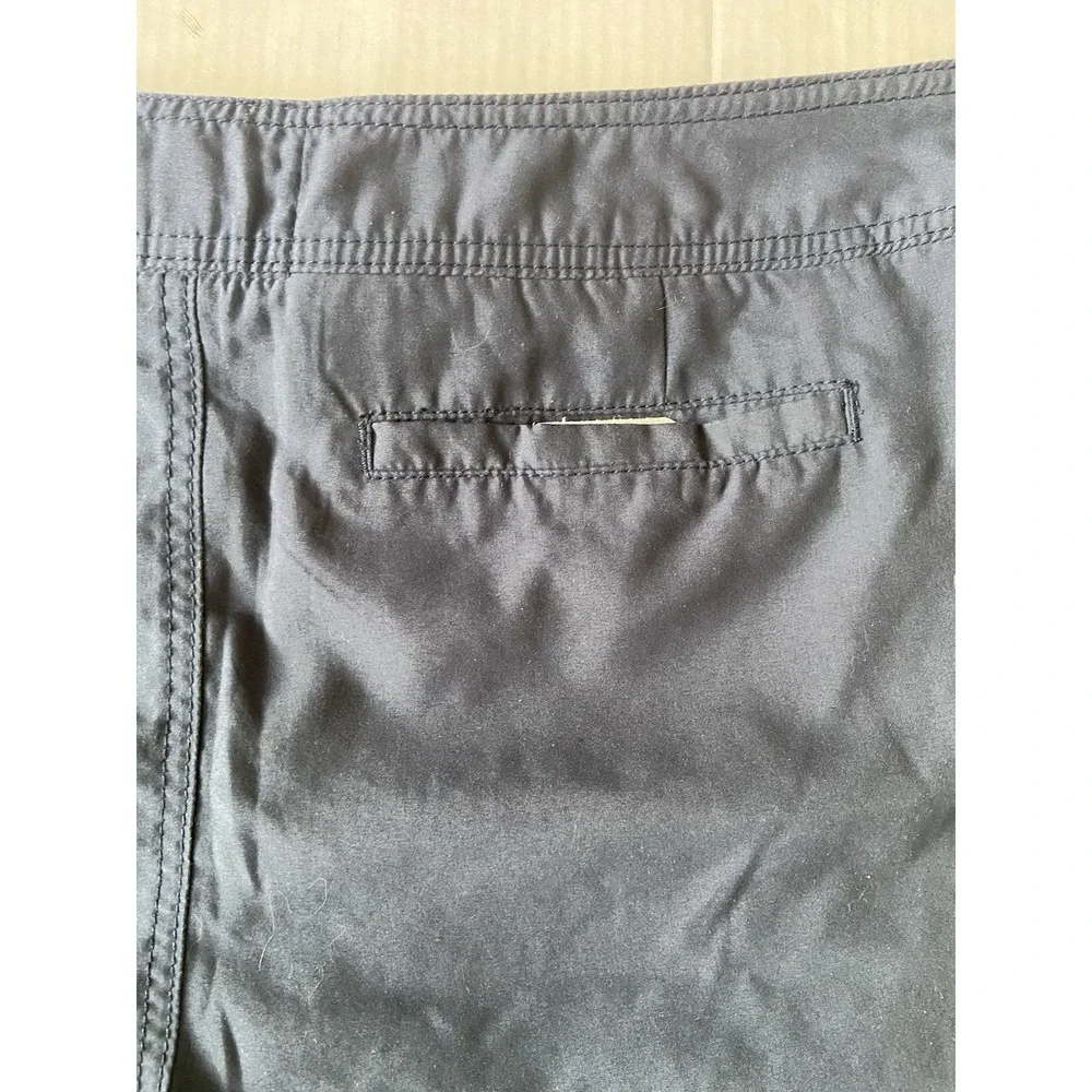 Abercrombie & Fitch Mens‎ Y2K Swim Trunks Size XL Blue Lined Moose Logo Preppy